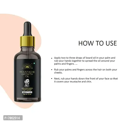 Desi Crew 100% Result Classic Beard Growth Oil - For Boost You Beard Growth Oil Noiurishment With 16 Essebtial Naturals Oils 30ml-thumb3