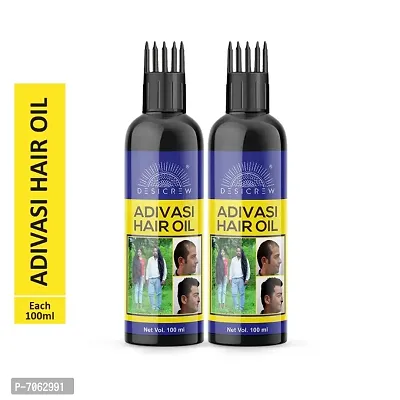 Desi Crew Best Premium Adivasi Herbal Hair Oil Hair Growth Oil For Get Long Hairs 200 ml