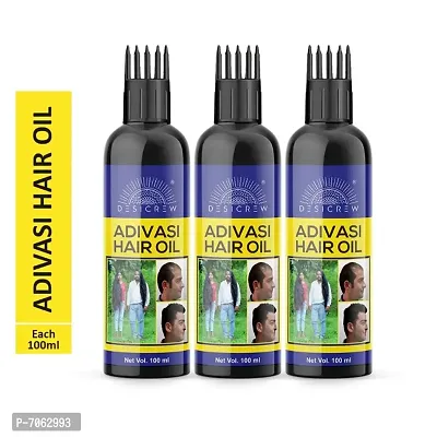 Desi Crew Best Premium Adivasi Herbal Hair Oil Hair Growth Oil For Get Long Hairs 300 ml