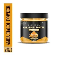 Desi Crew 100% Pure  Natural Amba Haldi Powder For Fairness, Treat Acne  Boils, Remove Scars, Keeps Away Wrinkles, Skin  Face Pack 100 GM-thumb1