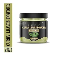 Desi Crew  100% Pure  Natural Curry Leaves Powder(100 Gms)-thumb1