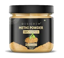 Desi Crew 100% Pure  Natural Methi Seeds(Fenugreek) Powder 100 gm-thumb1