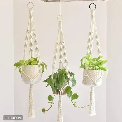 Designer White Fabric Wall Hanging For Home Decoration