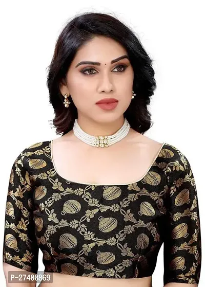 Classic Saree with Blouse piece for women-thumb3