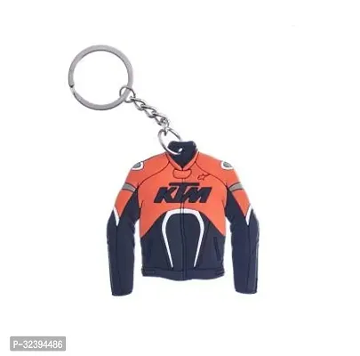 KTM Silicon Double Sided Racing Bike Jacket Keychain-thumb0