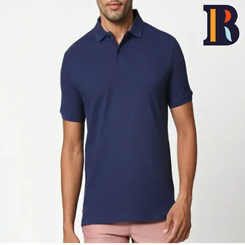 NICE MODE Polo T-Shirts for Men, Summer Regular Fit Polo Tshirt with Collar, Polo Neck T Shirts for Men, Half Sleeves Men Polo Tshirt, Cotton T-Shirt for Men & Boys Summer T-Shirt