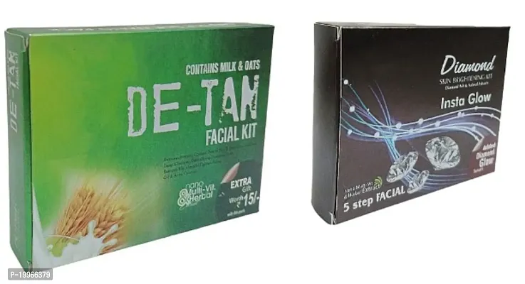 DE TAN FACIAL KIT 46 GM  DIAMOND FACIAL KIT 46 GM-thumb0