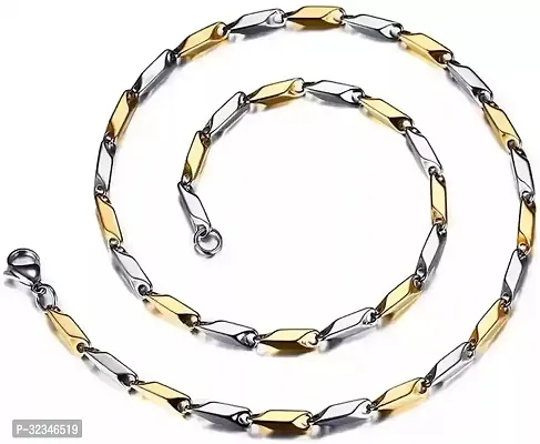 Alluring Multicoloured Stainless Steel Chain For Men