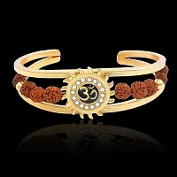 Stylish Alloy Religious Spiritual Rudraksha Unisex Bracelet-thumb3