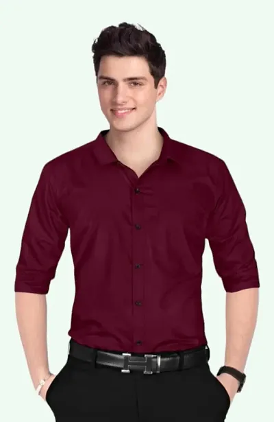 Hot Selling Polycotton Long Sleeves Casual Shirt 