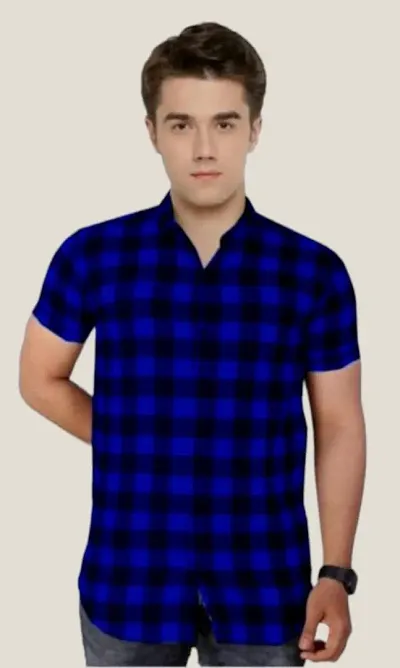 Mens Checkered Slim fit Casual Shirt