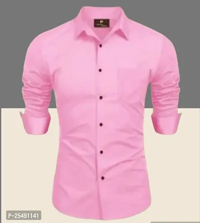 Cotton Shirt for Mens || Plain Solid Full Sleeve Shirt || Regular Fit Casual Shirts for Men. Pack of 1