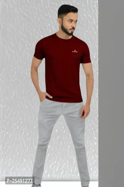 Classic Cotton Solid Tshirt for Men