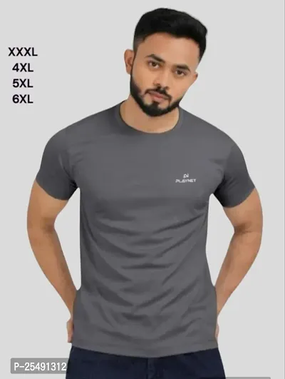 Classic Cotton Solid Tshirt for Men-thumb0