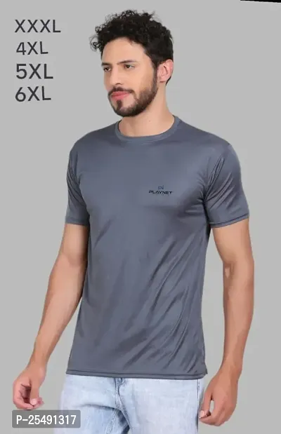 Classic Cotton Solid Tshirt for Men-thumb0