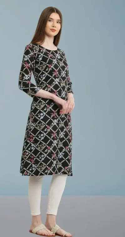 Classic Crepe Kurti for Women