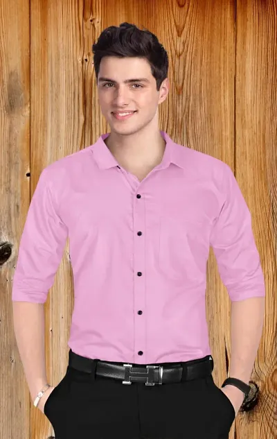 Shirt for Mens || Plain Solid Full Sleeve Shirt || Regular Fit Casual Shirts for Mens With Pocket