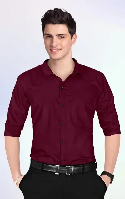 Hot Selling Polycotton Long Sleeves Casual Shirt 