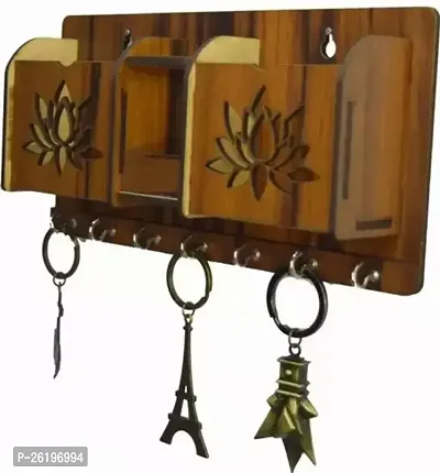 Fancy Wodden Key Holder for Home and Office-thumb0