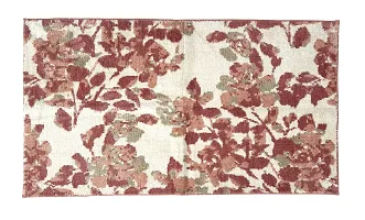 Beautiful Pink Polyester Blend Rugs For Home Bath Room Floor Size 27 x 45 Inches-thumb2