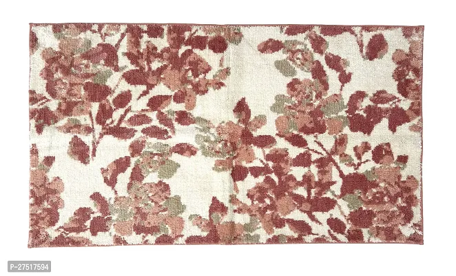 Beautiful Pink Polyester Blend Rugs For Home Bath Room Floor Size 27 x 45 Inches-thumb3