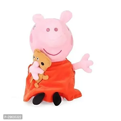 Cute Soft Cotton Peppa Pig Soft toys - 26 cm  (Orange)-thumb0