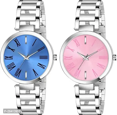 ONIR Enterprise Stylish SILVER Silicone Analog  For Women-thumb3