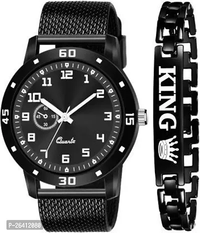 Classy Analog Watches for Men with Bracelet-thumb0