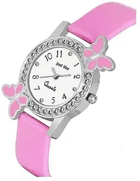 ONIR Enterprise Stylish pink Silicone Analog  For Women-thumb1