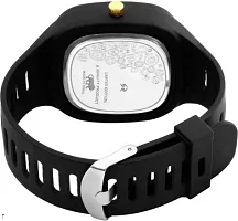 Elegant Black Metal Watch For Men-thumb1