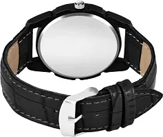 Elegant Black Metal Watch For Men-thumb1