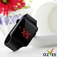 Elegant Black Metal Watch For Men-thumb1