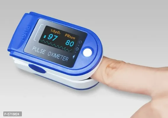 ARV Pulse Oximeter Fingertip, Blood Oxygen Saturation Monitor Fingertip, Blood Oxygen Meter Finger Oximeter Finger with Pulse, Monitor Finger for Oxygen 1 Pcs-thumb0