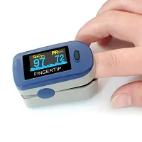 ARV Pulse Oximeter Fingertip, Blood Oxygen Saturation Monitor Fingertip, Blood Oxygen Meter Finger Oximeter Finger with Pulse, Monitor Finger for Oxygen 1 Pcs-thumb1