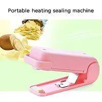 Arv Mini Sealing Machine Plastic Bag Sealer Portable Mini Super Seal Packing Plastic Bag Tool Sealing Machine Hand Held Heat (Multicolour: Pack Of 1)-thumb4