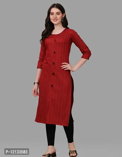 Stylish Crepe Kurti For Women-thumb0