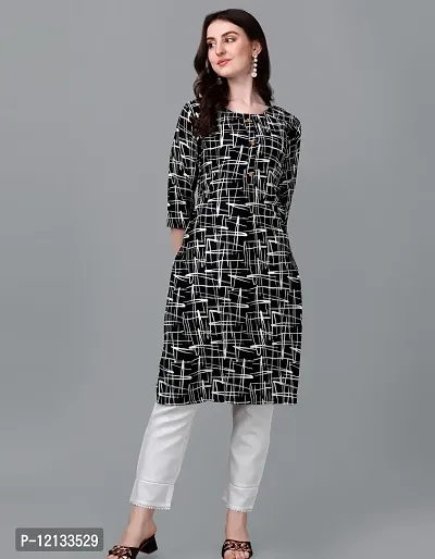 Stylish Crepe Kurti For Women