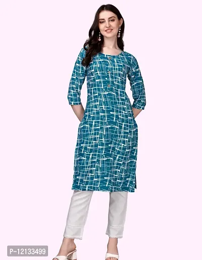 Stylish Crepe Kurti For Women