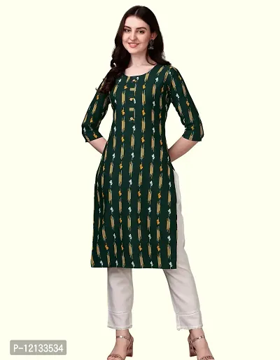 Stylish Crepe Kurti For Women-thumb0