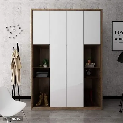 Pratiksha Fancy Plain White Design Self Adhesive Wall Stickers Paper for Home Furniture(Size: 200*60cm)-thumb4