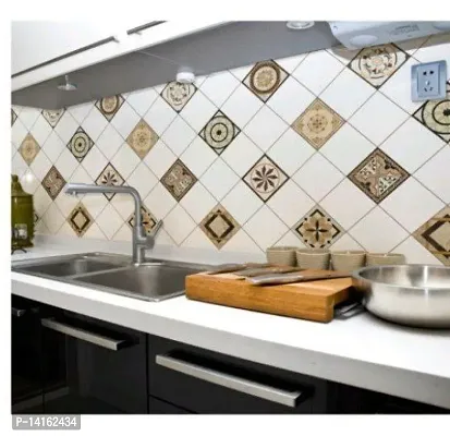 Pratiksha Fancy Design Wallpaper For Home Furniture, Office, Kitchen Platform (Pack of 1)-thumb5