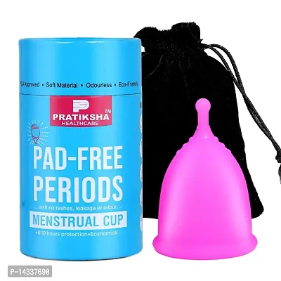 Pratiksha Healthcare Reusable menstrual Cup for Women(Small, Medium, Large)-thumb0