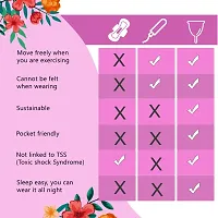 Pratiksha Healthcare Reusable menstrual Cup for Women(Small, Medium, Large)-thumb3