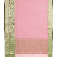 Beautiful Art Silk Embellished Saree With Blouse Piece-thumb2