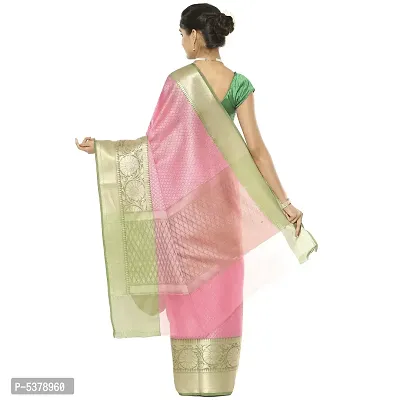 Beautiful Art Silk Embellished Saree With Blouse Piece-thumb2