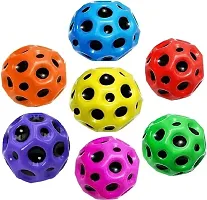 Spokid Bouncing Moon Ball For Kids Soft Space Rubber Anti-Stress Relief Anxiety Ball-thumb3