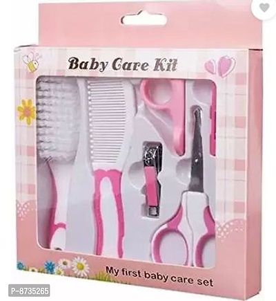 SYGA 5 Pcs Health Care Kit for Newborn Baby Kids Nail Hair Grooming Brush-thumb0