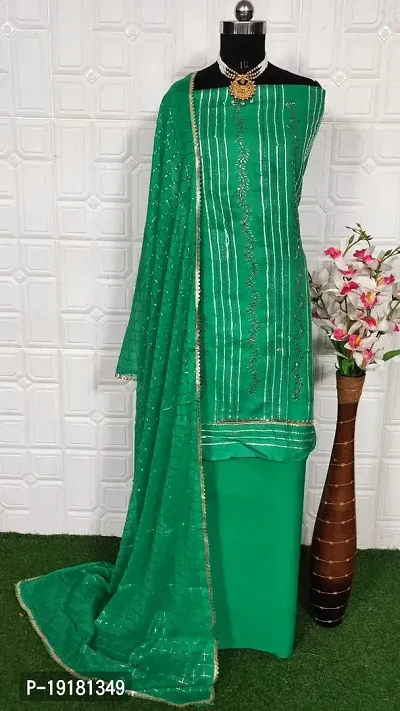 Stylish Women Cotton Dress Material with Dupatta