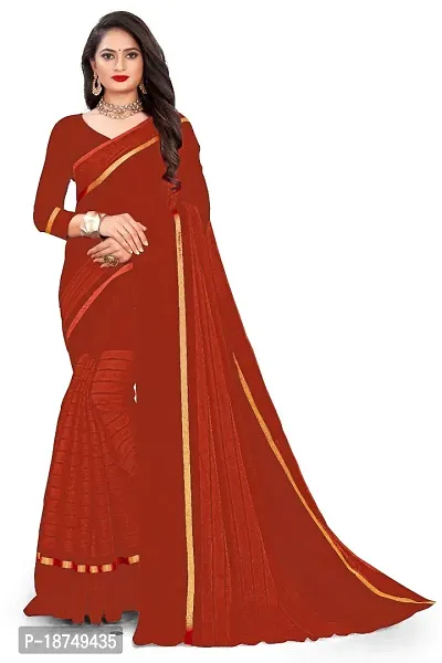 Stylish Art Silk Saree with Blouse piece For Women