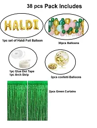 AR Giftzadda Haldi Balloons Decoration Items || Haldi Ceremony / Groom To Be / Bridal Shower / Bachelorette Party / Hen Party / Mehndi Night Decoration Item (Haldi Combo)-thumb3